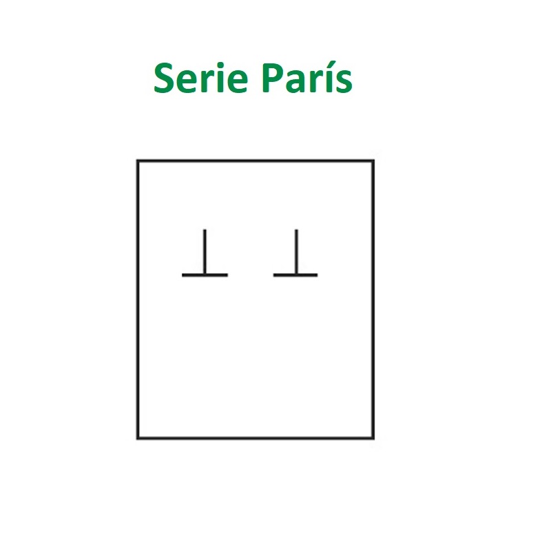 Estuche París Juego Mediano 60x79x30 mm.